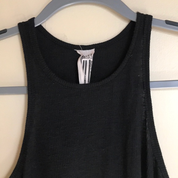 Free People high neck tank - black - Picture 2 of 5
